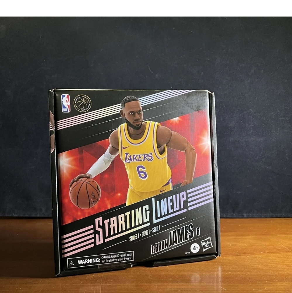 NBA Basketball - LeBron James L.A. Lakers Starting Lineup 6” Scale Action Figure
